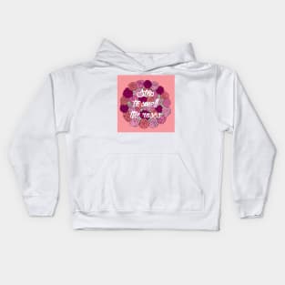 Stop to Smell the Roses Kids Hoodie